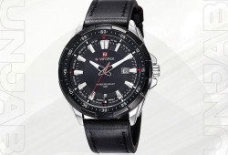 Naviforce Classic Men Watch - Black